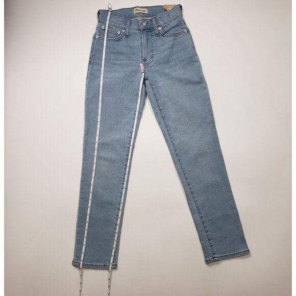 Madewell The Mid-Rise Perfect Vintage Jean in Alderton Wash Women's Size 23 NWT - Picture 5 of 16